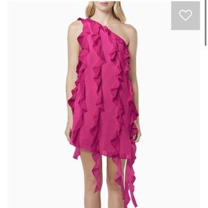 NWT Elliatt Pink One-Shoulder Zoe Dress
